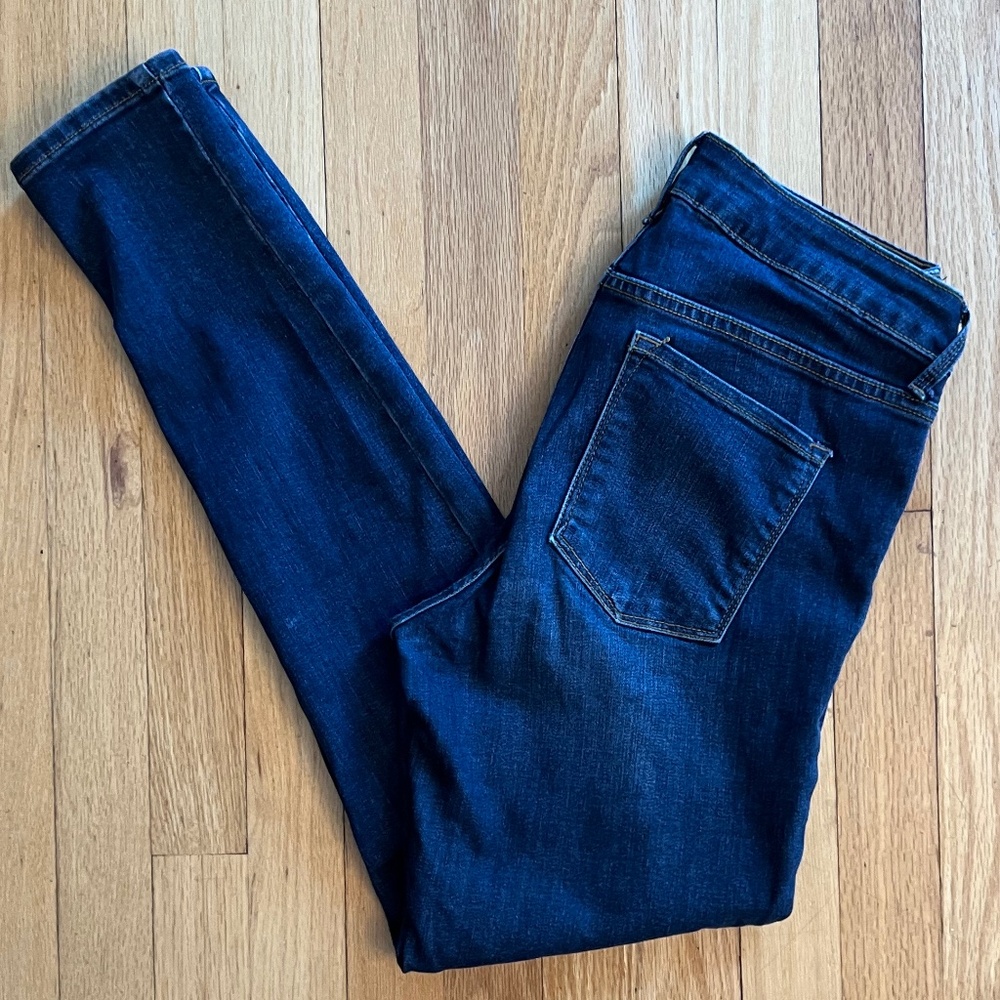 Old Navy Skinny Rockstar Mid-Rise Jeans Size 8R